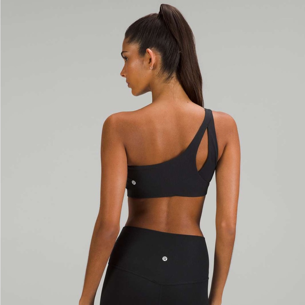 Lululemon Ribbed Nulu Asymmetrical Yoga Bra* Light Support A/B Cup